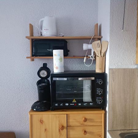 Appartement studio de 17m2 de 4 couchage vue sur montagne à Allos Extérieur photo