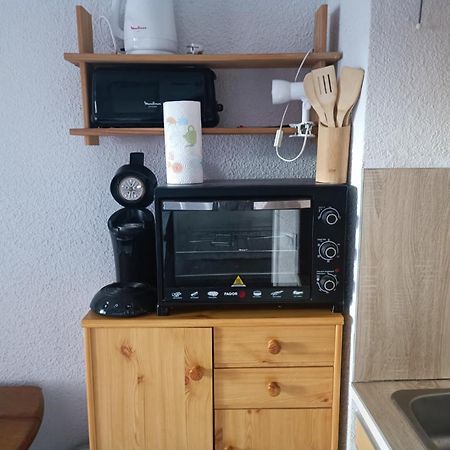 Appartement studio de 17m2 de 4 couchage vue sur montagne à Allos Extérieur photo