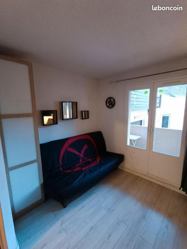 Appartement studio de 17m2 de 4 couchage vue sur montagne à Allos Extérieur photo
