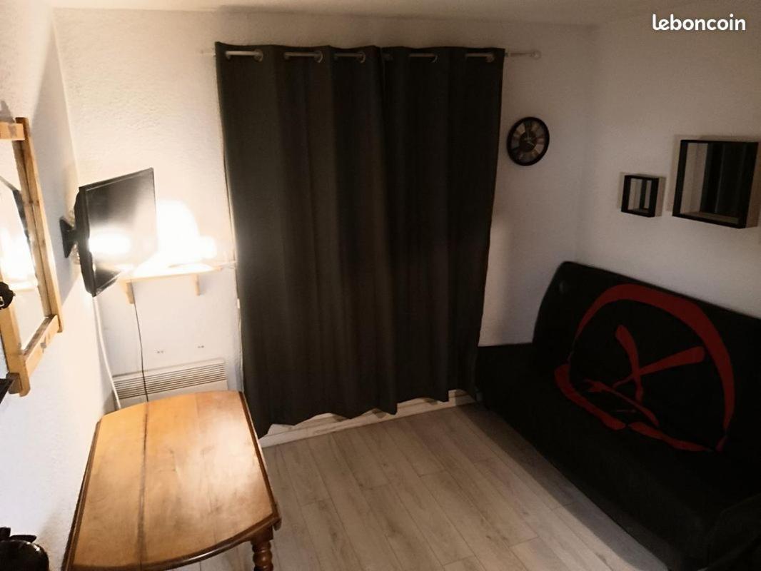 Appartement studio de 17m2 de 4 couchage vue sur montagne à Allos Extérieur photo